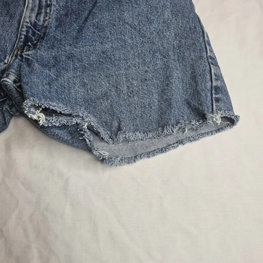 Vintage Levi’s 505 Orange Tab Jeans Cutoff Shorts Fit 36 90s Summer Festival